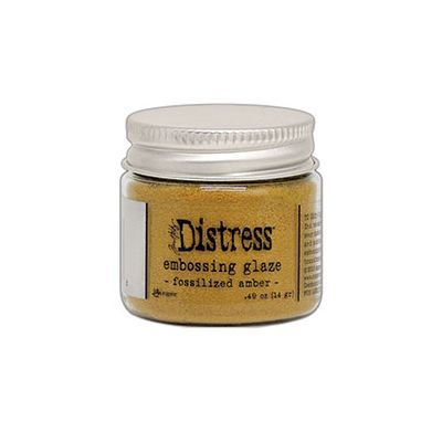Distress Embossing Glaze - Fossilized Amber