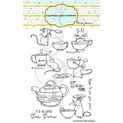 Anita Jeram Tea Time Fun Stamps
