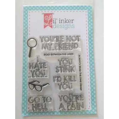 Lil Inker Designs The Fine Print Stamp