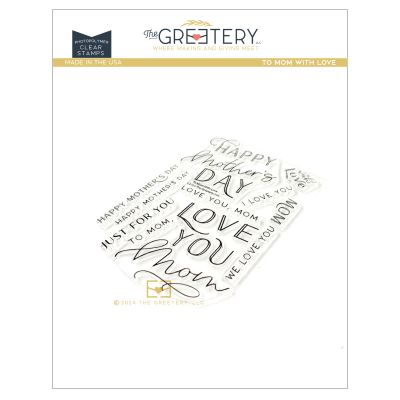 To Mom With Love Die by The Greetery, Spring Fling Collection, UK Exclusive Stockist, Seven Hills Crafts 5 star rated for customer service, speed of delivery and value
