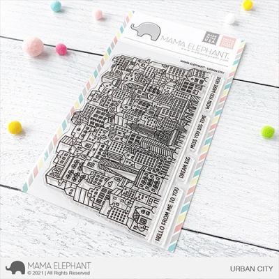 Urban City Stamp