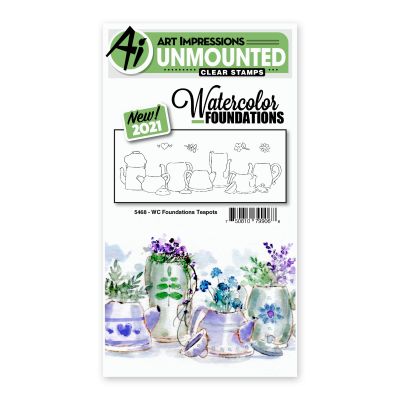 WC Foundations Teapots Stamp Set