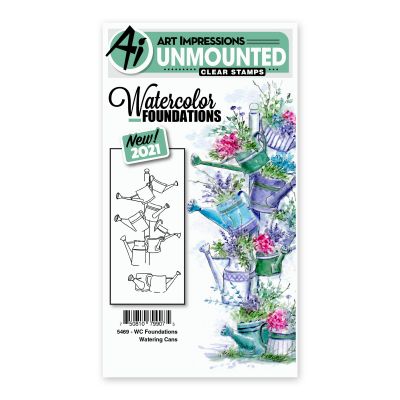 WC Foundations Watering Cans Stamp Set