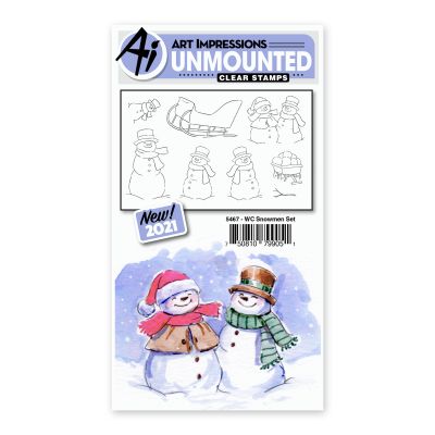 WC Snowmen Stamp Set