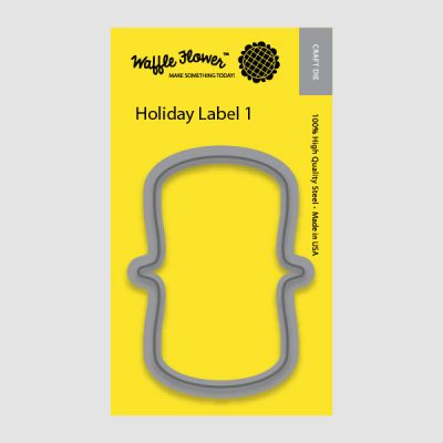Holiday Label 1 Die