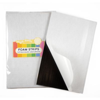 WF Foam Strips 1/8" Thick - BLACK
