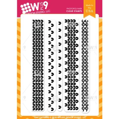 Knit Patterns Stamp