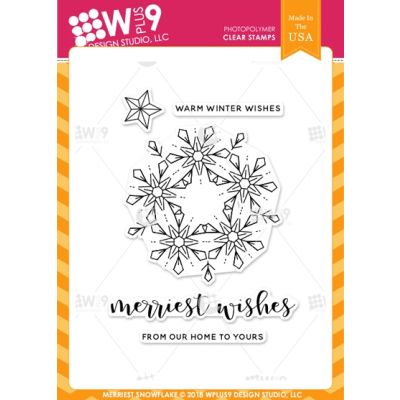 Merriest Snowflake Stamp