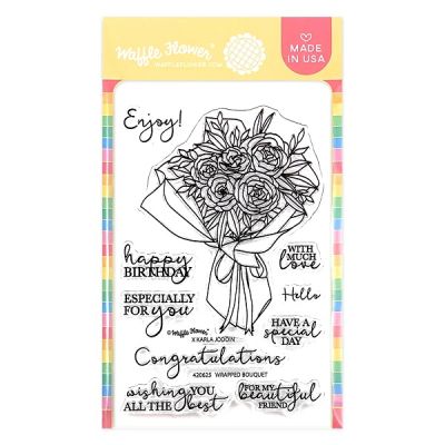 Wrapped Bouquet Stamp