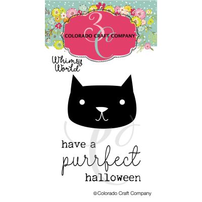 Whimsy World: Purrfect Halloween Mini Stamp