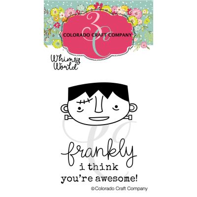 Whimsy World: Frankly Mini Stamp