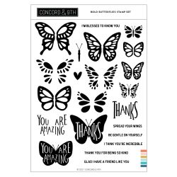 Bold Butterflies Stamp
