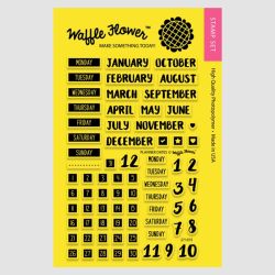 WF Planner: Dates Stamp
