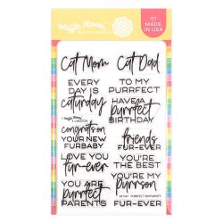 purrfect sentiments stamp by Waffle Flower Crafts UK Stockist, Seven Hills Crafts 5 star rated for customer service, speed of delivery and value