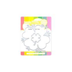 Lucky Clover Die by Waffle Flower Crafts for cardmaking and paper crafts.  UK Stockist, Seven Hills Crafts