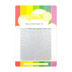 pop-up clover panel by Waffle Flower Crafts for cardmaking and paper crafts.  UK Stockist, Seven Hills Crafts