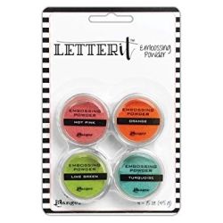 Letter It Embossing Powders Set - Brights