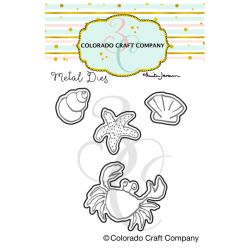Anita Jeram Crabby Die by Colorado Craft Company for cardmaking and paper crafts.  UK Stockist, Seven Hills Crafts