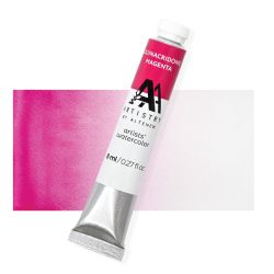 quinacridone magenta artists quality watercolor paint tube by Altenew for cardmaking and paper crafting available from Seven Hills Crafts, UK Stockist, 5 star rated for customer service, speed of delivery and value