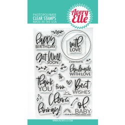 Everyday Circle Tags Stamp