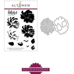 Build-A-Flower: Chrysanthemum Stamp and Die Bundle