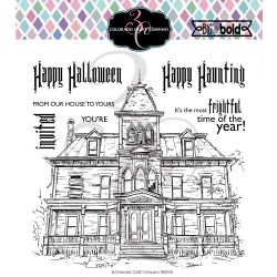 Big & Bold - Haunted House Stamp