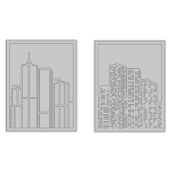 Layered Cityscape Cover Die Set (A&B)
