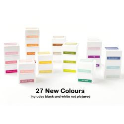 uk stockist concord and 9th new colour ink cube bundle  27 new colors 2023 release
