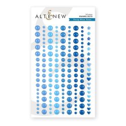 Altenew Deeap Blue Seas Enamel Dots for cardmaking and paper crafts.  UK Stockist, Seven Hills Crafts