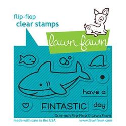 LF Duh-nuh Flip-Flop Stamp