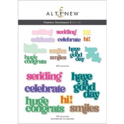 Timeless Sentiments 2 by Altenew, UK Stockist, Seven Hills Crafts 5 star rated for customer service, speed of delivery and value