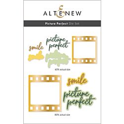 Altenew Picture Perfect Die for creating camera and film die cuts for cardmaking and scrapbook layouts