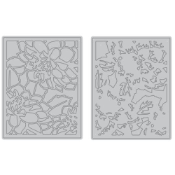 Layered Floral Cover Die Set (A&B)