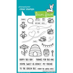 Lawn Fawn Uk Stockist - Hive Five Stamp for papercrafts and card making
Sevenhillscrafts