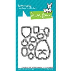 Porcu-pine For You Add-On die by Lawn Fawn at Seven Hills Crafts UK stockist 5 star rated for customer service, speed of delivery and value