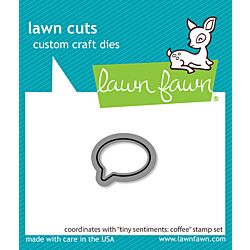 Lawn Fawn Tiny Sentiments Coffee Die