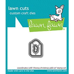 Lawn Fawn Cheesy Christmas Add-On Stencil