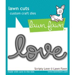 Scripty Love Lawn Cut Image 1