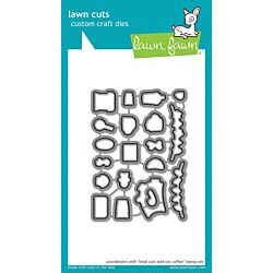 Lawn Fawn Treat Cart Add-on Coffee Stencil