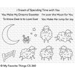 Over The Moon For Ewe Stamp