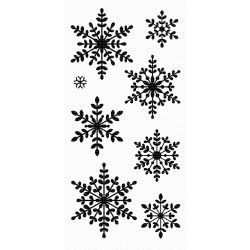 Serene Snowflakes Stamp