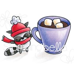 Littles Mr Raccoon Loves Hot Chocolate