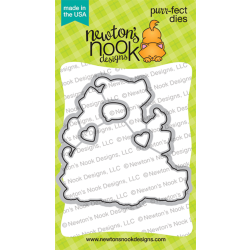 Never Enough Cats Die by Newton's Nook for cardmaking and paper crafts.  UK Stockist, Seven Hills Crafts