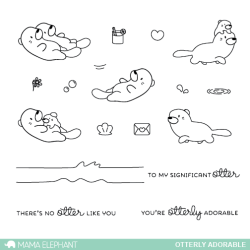 ME Otterly Adorable Stamp
