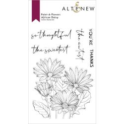 Paint_A-Flower: African Daisy Stamp