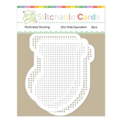 Perforated Christmas stockings Shapes