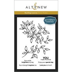 Rustling Leaves Press Plate, by AlteNew, UK Stockist, Seven Hills Crafts 5 star rated for customer service, speed of delivery and value