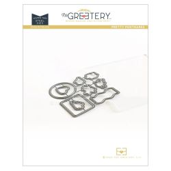 Exclusive UK Supplier of The Greetery - Pretty Postmarks Die for papercrafting