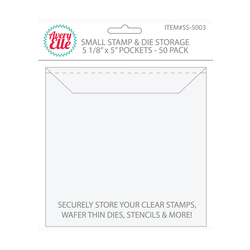 Small Stamp and Die Storage Pockets (50 per pack)