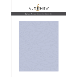 Altenew Dotted Waves Cover Die for cardmaking and paper crafts.  UK Stockist, Seven Hills Crafts